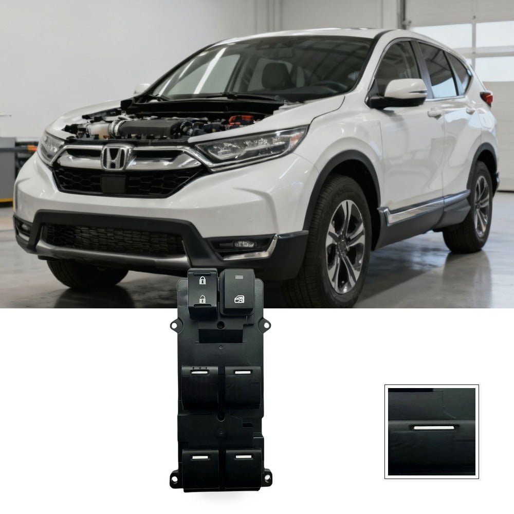 Left Front Power Window Switch Suitable for Honda Civic CRV 14-17 35750-T0A-H11 - BG1