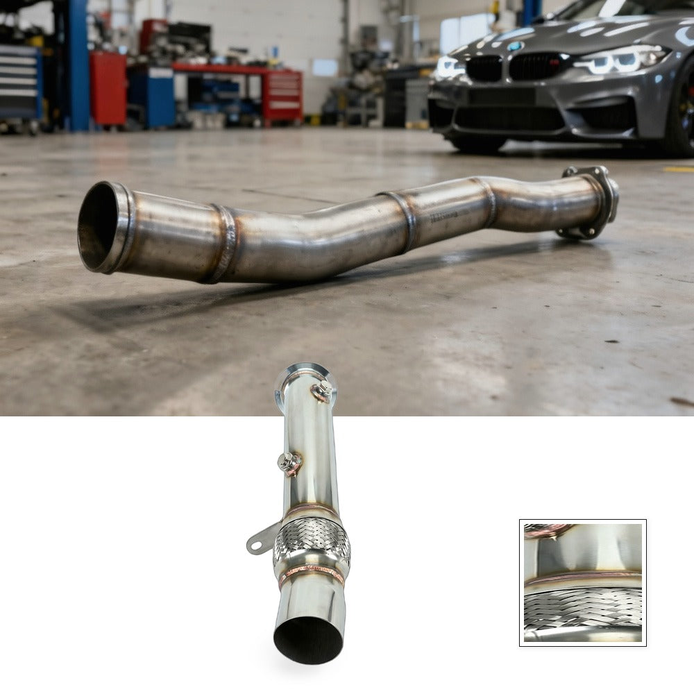 Exhaust Pipe Suitable for BMW N55 3.5L 2011-2014 1 Series 3 Series 5 Series - BG1
