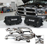 Headers Suitable for Dodge Dakota Ram 1500 2500 3500 Pickup 5.2 5.9L Pair - BG1