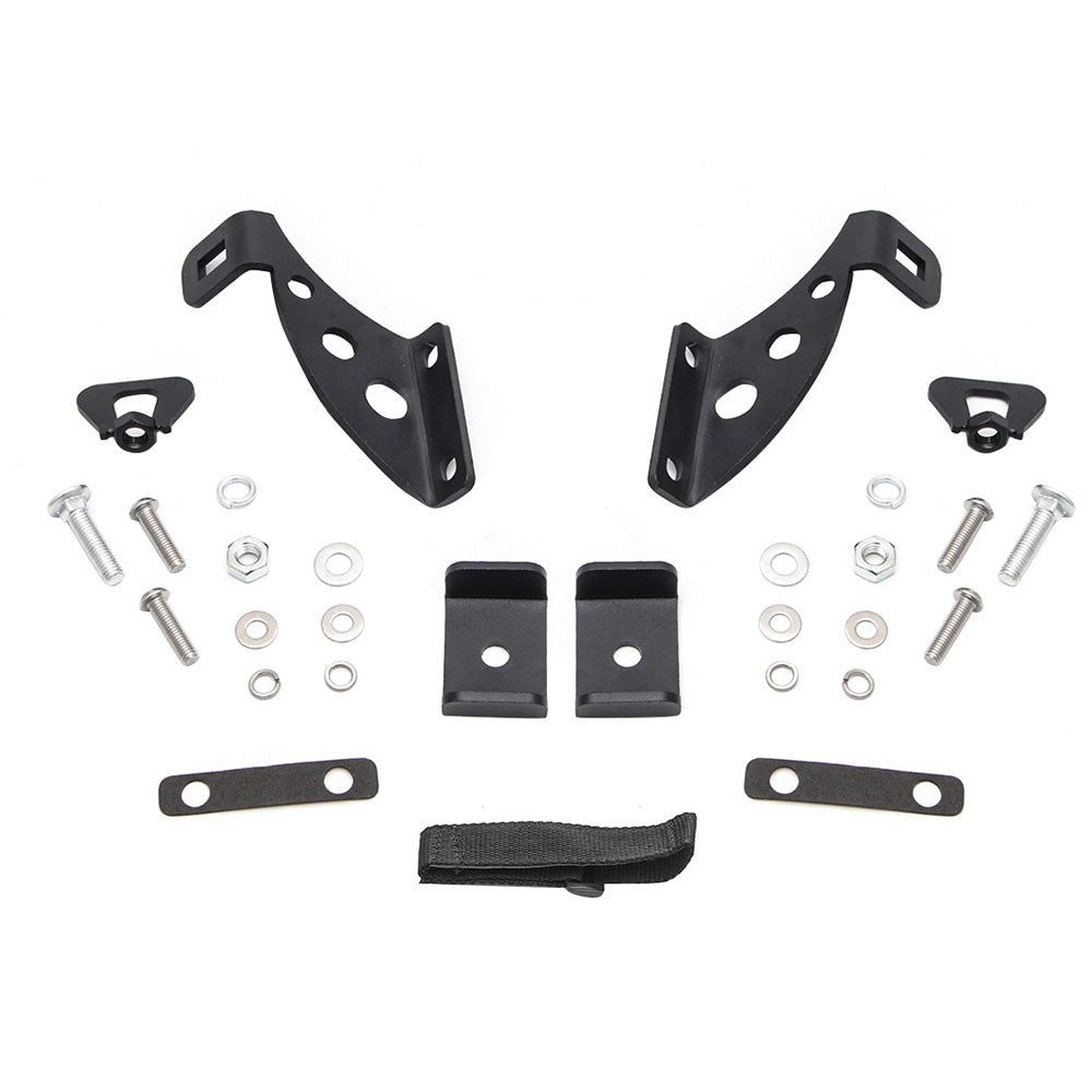 Jack Mount Bracket Hood  and  Rear Door Hinge Suitable for Jeep Wrangler JK JL 07-18