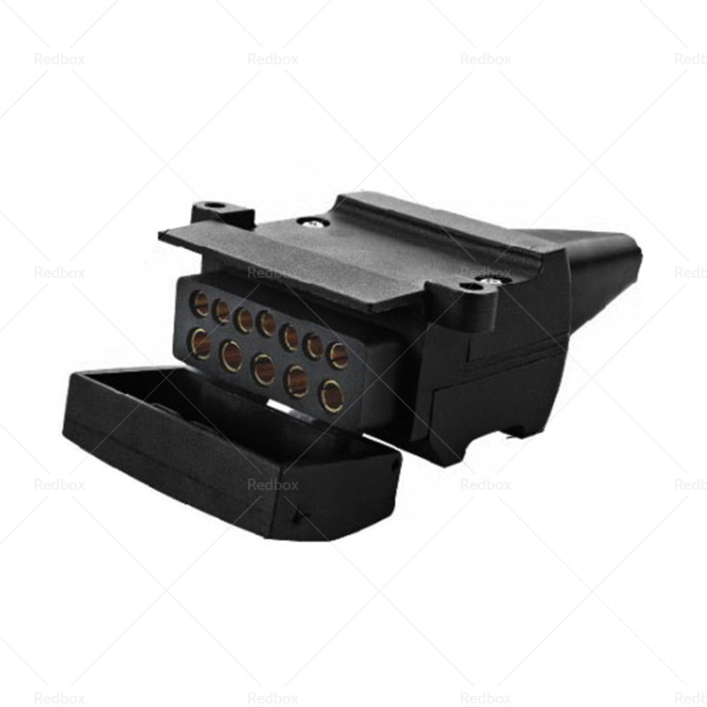 {{ Pair 12 Pin Plug and Socket Connectors Suitable For Trailer Camper Caravan 4WD }} - Buy Car Parts Online at {{ Kaka Auto Parts }}.