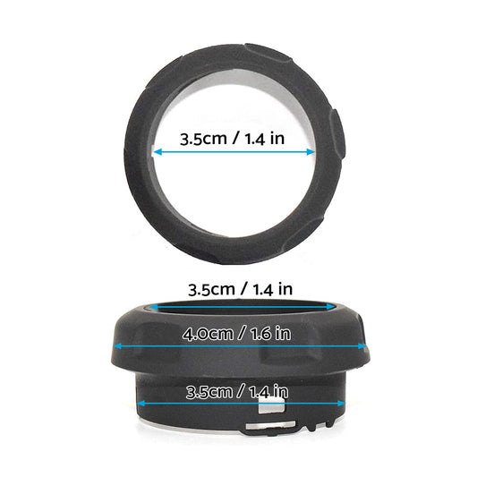 3x AC Switch Knob Trim Suitable For Land Rover Discovery 4 Range Rover Sport