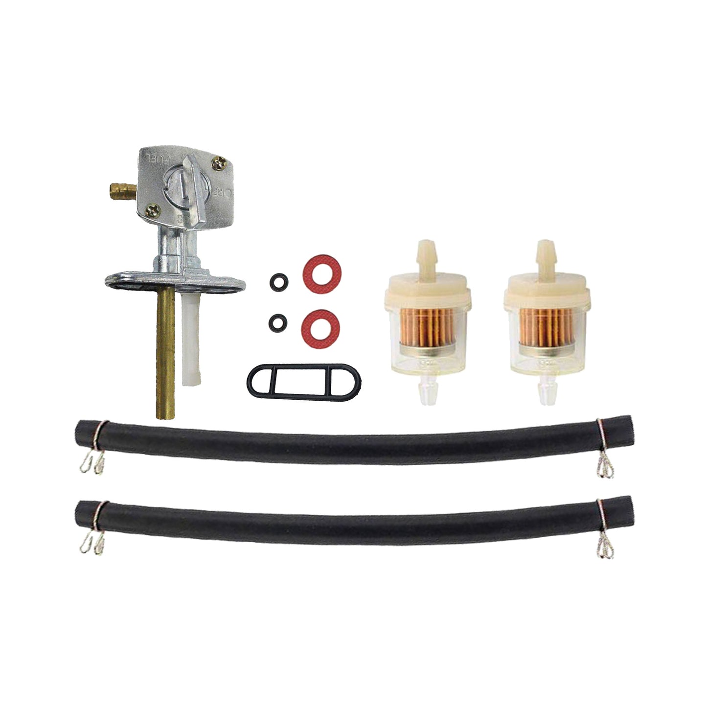 Fuel Valve Switch Petcock 5/16 Inch Suitable For Kawasaki VN1500 / KL650 / Bayou300 and Suzuki DR200