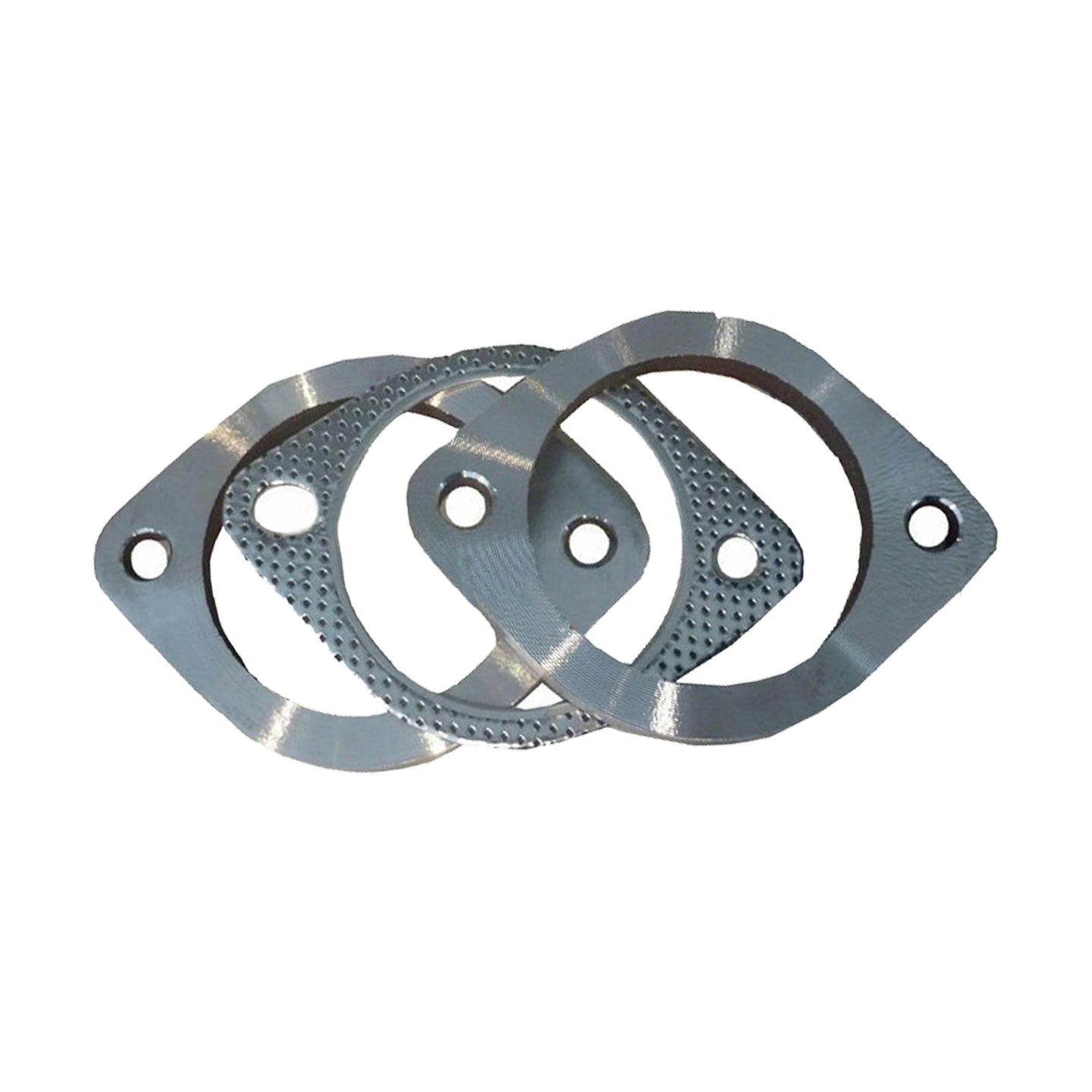 {{ 2.5in Universal Exhaust Flange Gasket Plate Bolt Nut Kit 300 63mm Stainless Steel }} - Buy Car Parts Online at {{ Kaka Auto Parts }}.