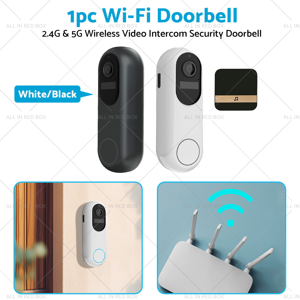 {{ 1080P WIFI Doorbell 2. 4G  and  5G Wireless Video Intercom Security Door Camera }} - Buy Car Parts Online at {{ Kaka Auto Parts }}.