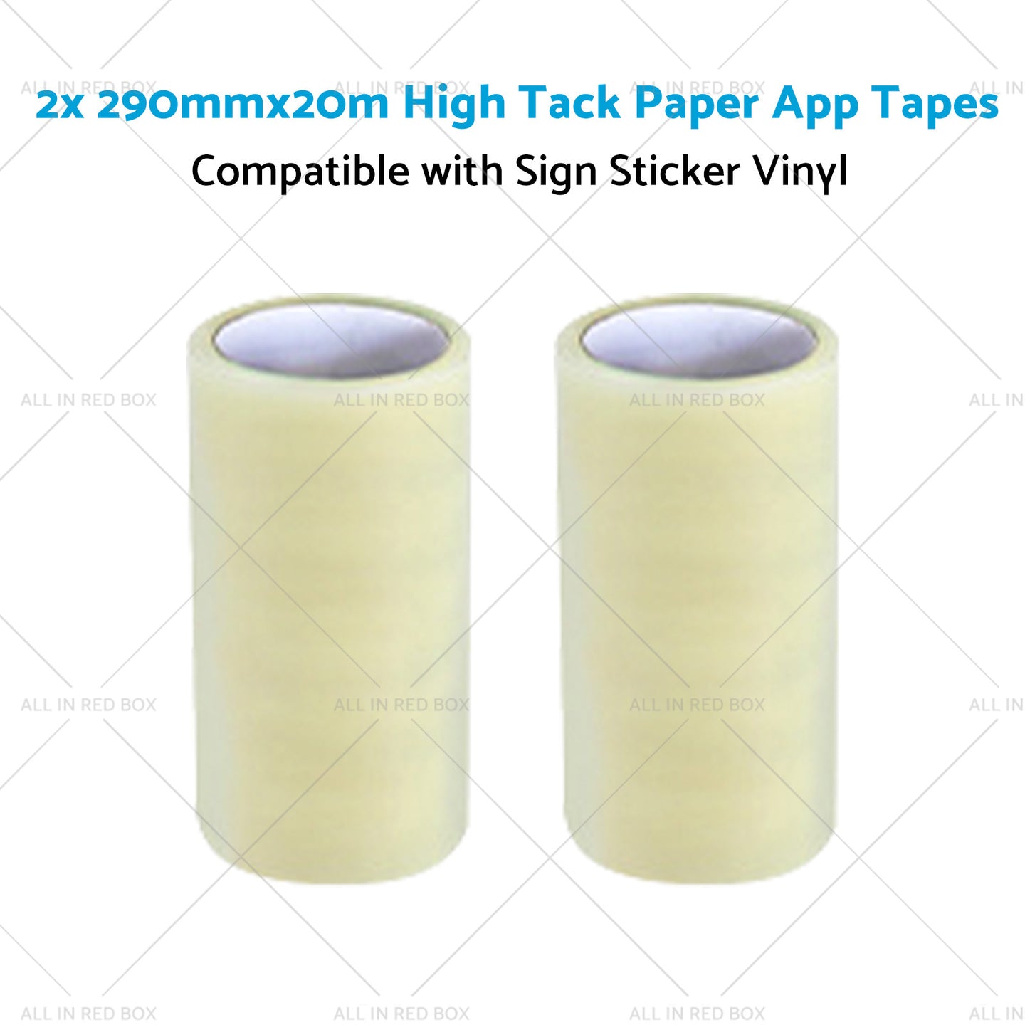 {{ 2x 290mmx20m High-Viscosity Paper Tapes Suitable for Sign Sticker Vinyl }} - Buy Car Parts Online at {{ Kaka Auto Parts }}.