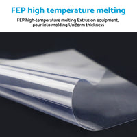 5x FEP Film Sheets With 2x Cleaning Blades Suitable For Anycubic Resin 3D Printer