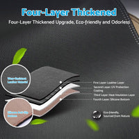 {{ Dash Mat Non-Slip Microfiber Leather Black Suitable For LDV D90 2.0L 2017-2024 }} - Buy Car Parts Online at {{ Kaka Auto Parts }}.