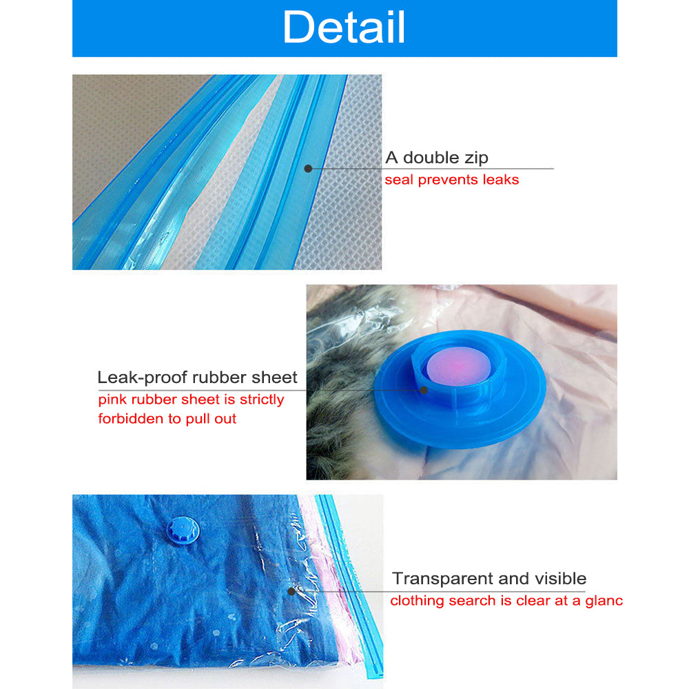 {{ Vacuum Storage Bags Space Saver Seal Compressing Small Medium Large Jumbo Supersize }} - Buy Car Parts Online at {{ Kaka Auto Parts }}.