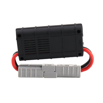 compare product Digital Watt Meter 2x 200A Suitable For Solar / Caravan With Anderson Style Plug