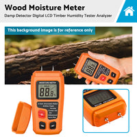 {{ Wood Moisture Meter Damp Detector Digital LCD Timber Humidity Tester Analyzer }} - Buy Car Parts Online at {{ Kaka Auto Parts }}.