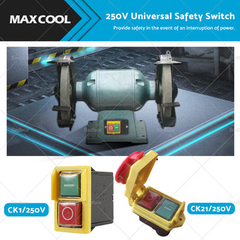 compare product 250V Universal Safety Emergency Switch Waterproof Dustproof Switch CK1 or CK21D