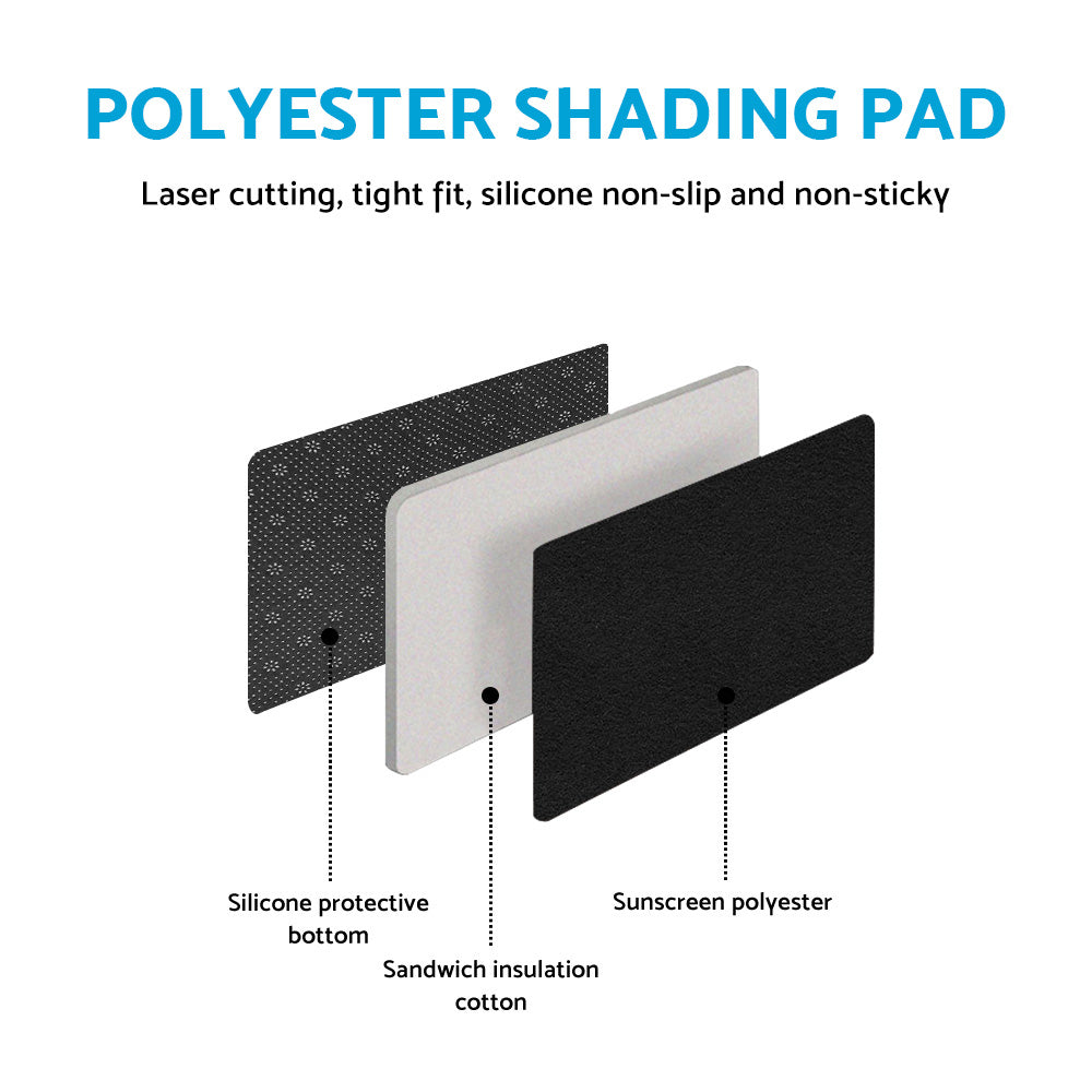 Non-Slip Dash Mat Dashboard Cover Suitable For Mazda BT-50 3.2L UTE 2011-2021 Black