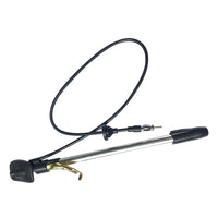 1x Radio Antenna Guard Mount Car Aerial 4 Sections Suitable For Nissan Navara D22