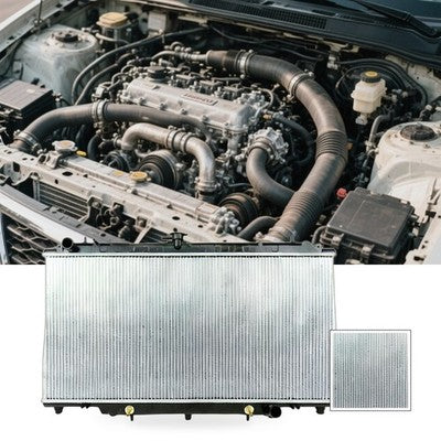 {{ Radiator Suitable for Nissan Patrol GU Y61 4.5L Petrol 1997-On }} - Buy Car Parts Online at {{ Kaka Auto Parts }}.