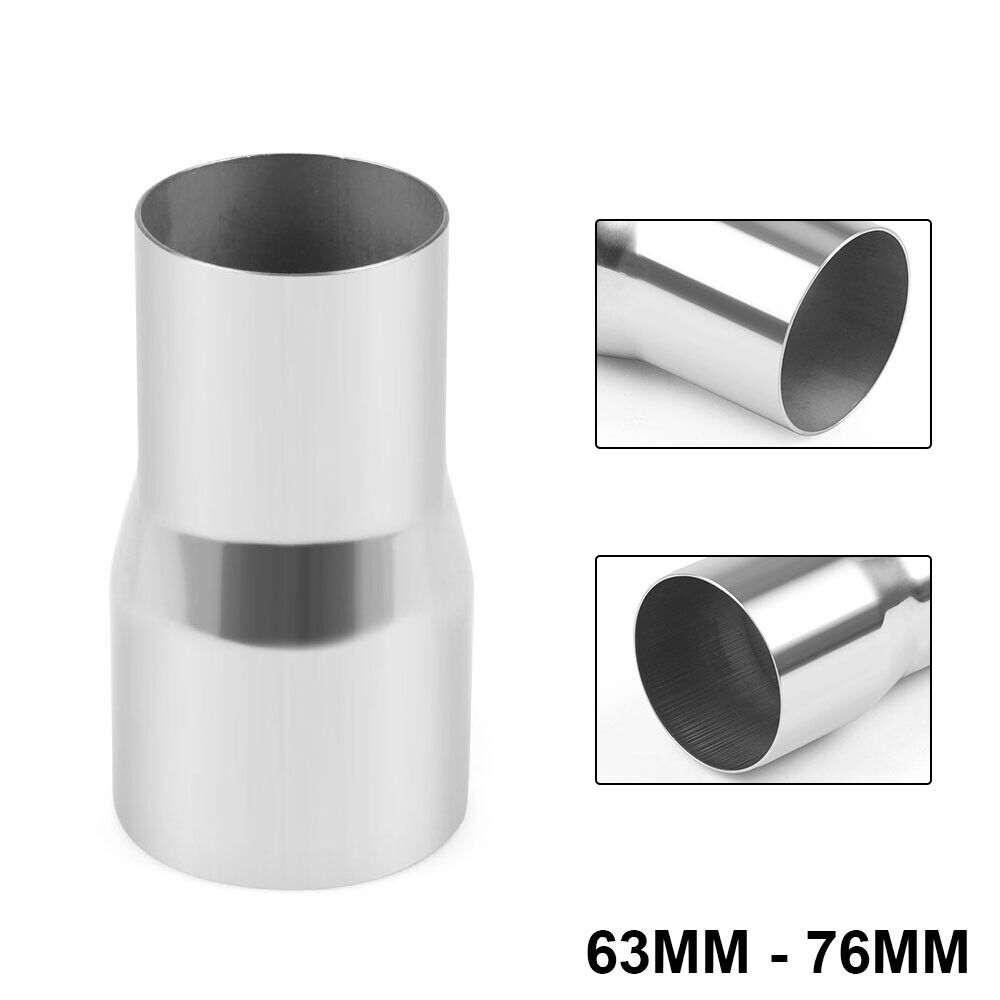 Steel Exhaust Pipe Adapter Reducer 2 to 3 Inch OD Suitable For 2.25 / 2.5 / 3 Inch Tubes
