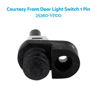 1x Courtesy Door Light Switch Suitable For Nissan Patrol GU Y61 Navara D22 1 Pin