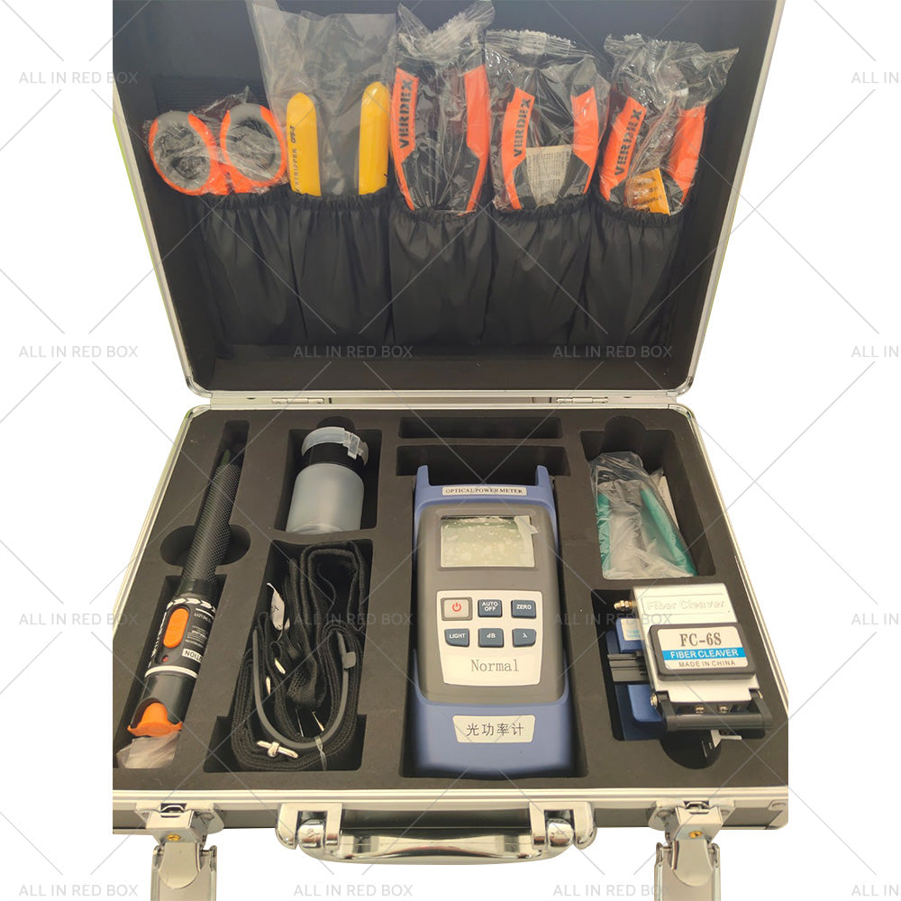 {{ FTTH Fiber Optic Tool Kit with Fiber Cleaver Optical Power Meter FC-6S }} - Buy Car Parts Online at {{ Kaka Auto Parts }}.