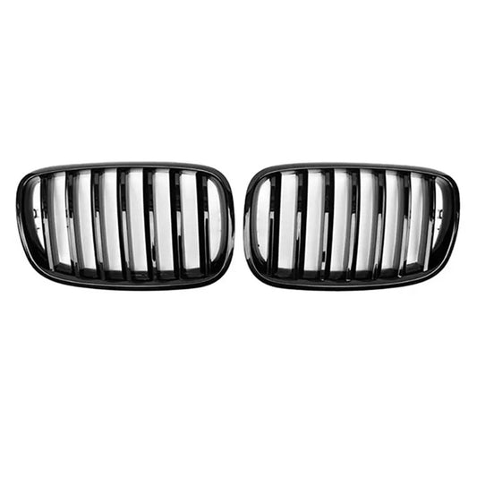 {{ Front Bumper Kidney Grill Grille Gloss Suitable For BMW E70 X5 E71 X6 2007-2013 }} - Buy Car Parts Online at {{ Kaka Auto Parts }}.