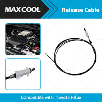 {{ Fuel Filler Door Flap Release Cable Suitable For Toyota Hilux KUN16 KUN26 GGN25 }} - Buy Car Parts Online at {{ Kaka Auto Parts }}.