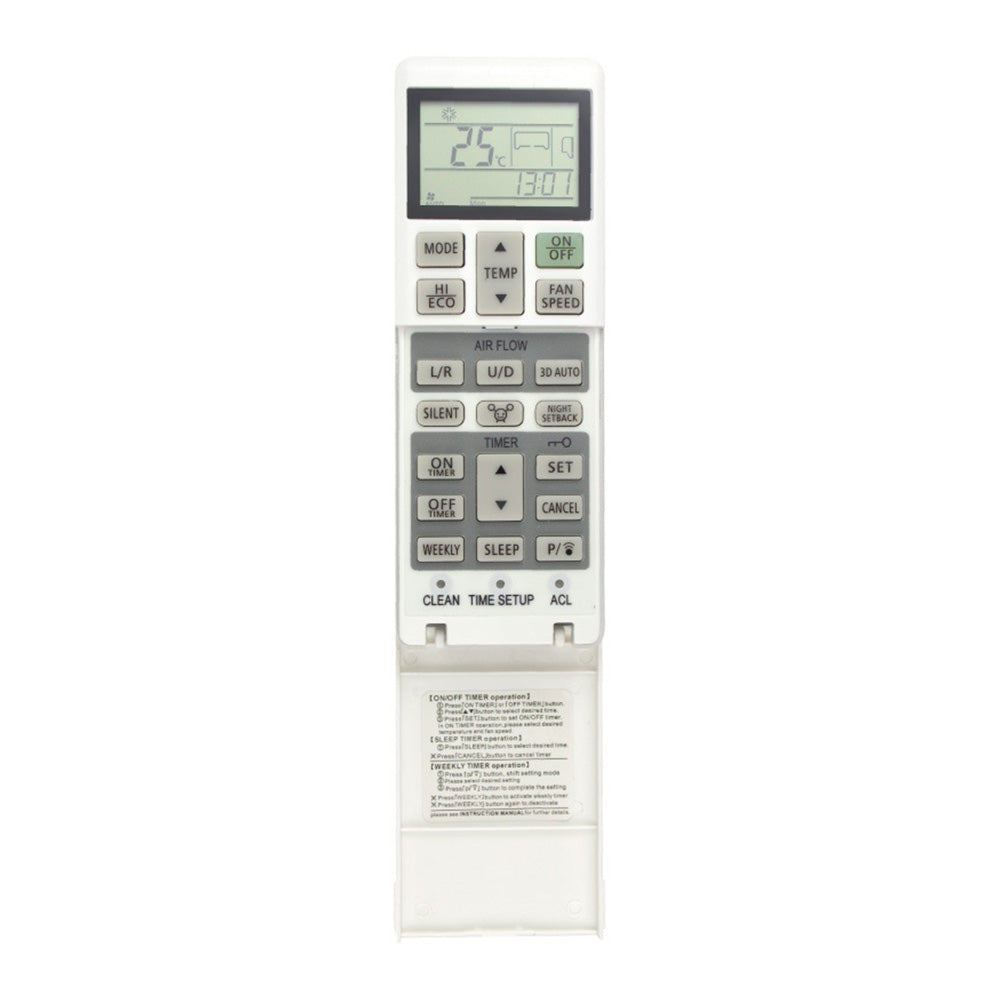 {{ A or C Air Conditioner Remote Control RLA502A700B Suitable for Mitsubishi Heavy Ind }} - Buy Car Parts Online at {{ Kaka Auto Parts }}.