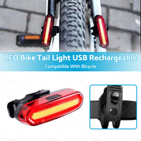 {{ 120 Lumens LED Bike Tail Light USB Rechargeable Powerful Bicycle Rear Light }} - Buy Car Parts Online at {{ Kaka Auto Parts }}.