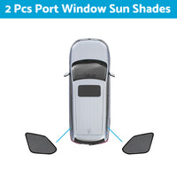 Car Window Sun Shade Magnetic Mesh Suitable For Mitsubishi Outlander 2013-2022