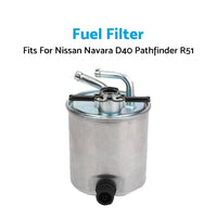 {{ Fuel Filter Fits For Nissan Navara D40 Pathfinder R51 2. 5L 4Cyl Turbo Diesel }} - Buy Car Parts Online at {{ Kaka Auto Parts }}.