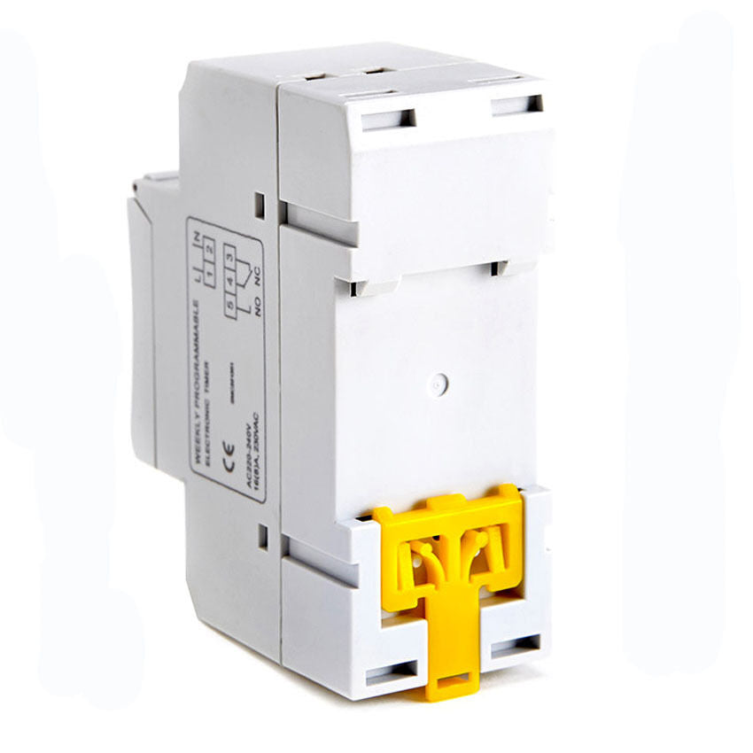 {{ AU Local Digital LCD Power Programmable DIN Rail Timer Time Switch Relay AC 220V }} - Buy Car Parts Online at {{ Kaka Auto Parts }}.