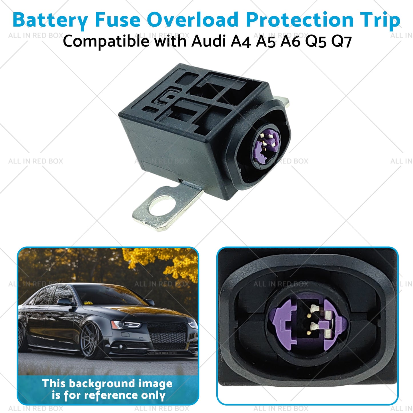 {{ Battery Cut Off Fuse Overload Protection Trip SuitableFor Audi A4 A6 4F0915519 }} - Buy Car Parts Online at {{ Kaka Auto Parts }}.