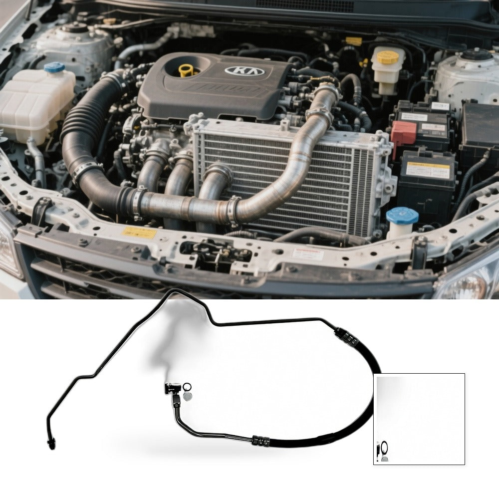 Power Steering Pressure Hose Suitable for Hyundai Accent Kia Rio 57510-0P000 - BG1
