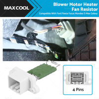 {{ Blower Motor Heater Fan Resistor Suitable For Ford Fiesta Focus Mondeo S-Max }} - Buy Car Parts Online at {{ Kaka Auto Parts }}.