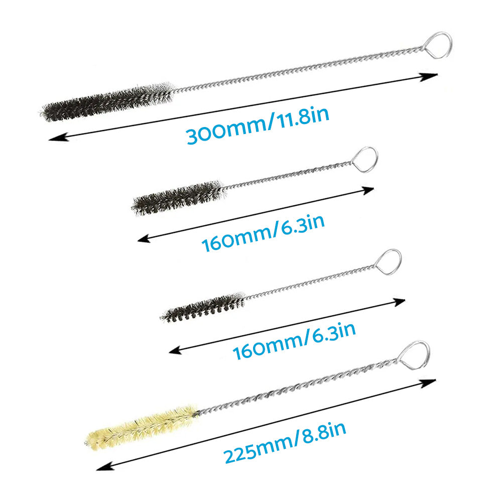 17PCS Spray Gun Cleaning Brush Kit Suitable For All Spray Gun Systems