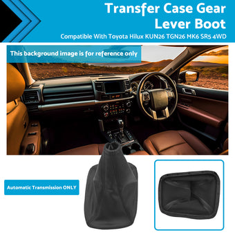 compare product Transfer Case Gear Lever Boot Suitable For Toyota Hilux KUN26 TGN26 MK6 SR5 Auto