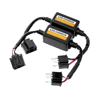 compare product 2x H4 LED Headlight Canbus Error Free Anti-Flicker Resistor Canceller Decoder ST