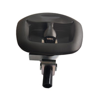 1x Black Recessed Folding T Lock / Handle Suitable For Trailer Toolbox Drop T Whale Tail