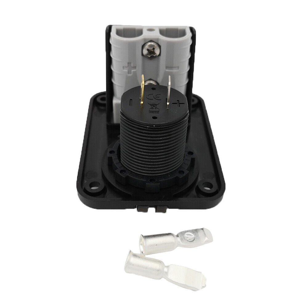 50A Dual USB Socket Flush Mount Recessed Plate Suitable For QC 3.0 / 3.1A Ports