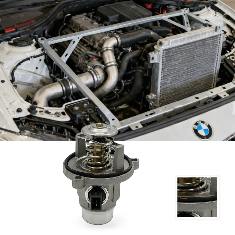 Thermostat Assembly Suitable for BMW 1 3 5 6 7 Series X1 X3 X5 Z4 11537586885 - BG1
