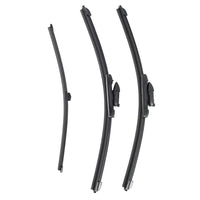 Wiper Blade Set 3pcs Suitable for Volkswagen Polo Hatch 2010–2017