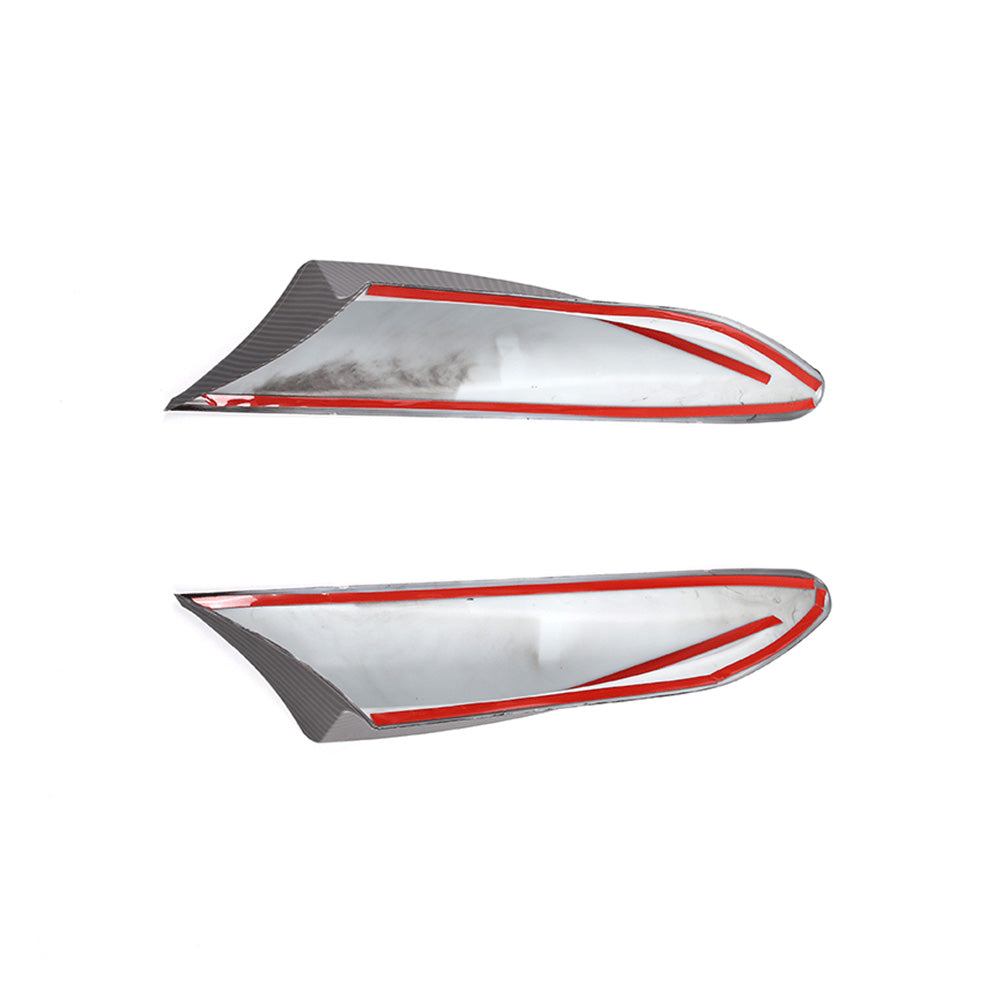 Carbon Fiber Car Side Fender Fin Vent Trim Suitable For Subaru BRZ Toyota 86