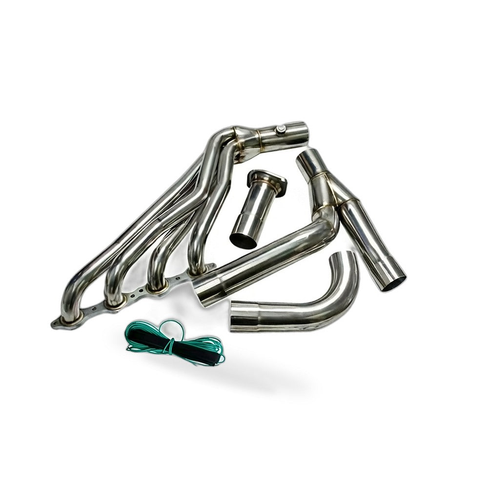 Exhaust Manifold Header with Y-Pipe Suitable for Chevy GMC Silverado Sierra 1500 - BD1