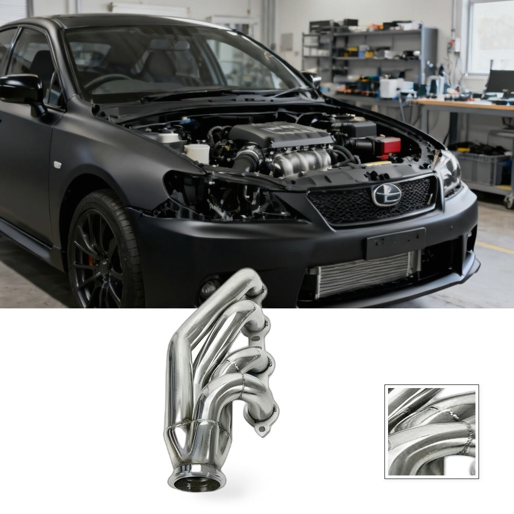 Turbo Exhaust Manifold Headers Kit Suitable for GM LS1 LS6 LSX V8 T3 T4 to 3.0 - BG1