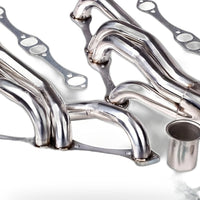Exhaust Header Suitable for Chevy Small Block SB V8 262 265 283 305 327 350 400 - XQ1