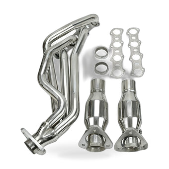 compare product Exhaust Manifold Header Suitable for Ford F-150 1999-2004 5.4L Modular V8