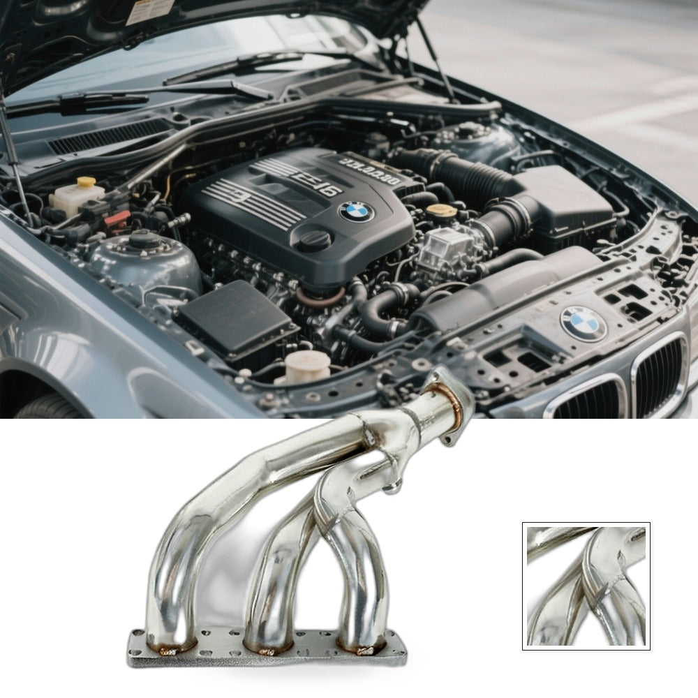 Exhaust Manifold Headers Suitable for BMW E46 E39 Z3 323i 528i 2.5L 2.8L 3.0L - BG1