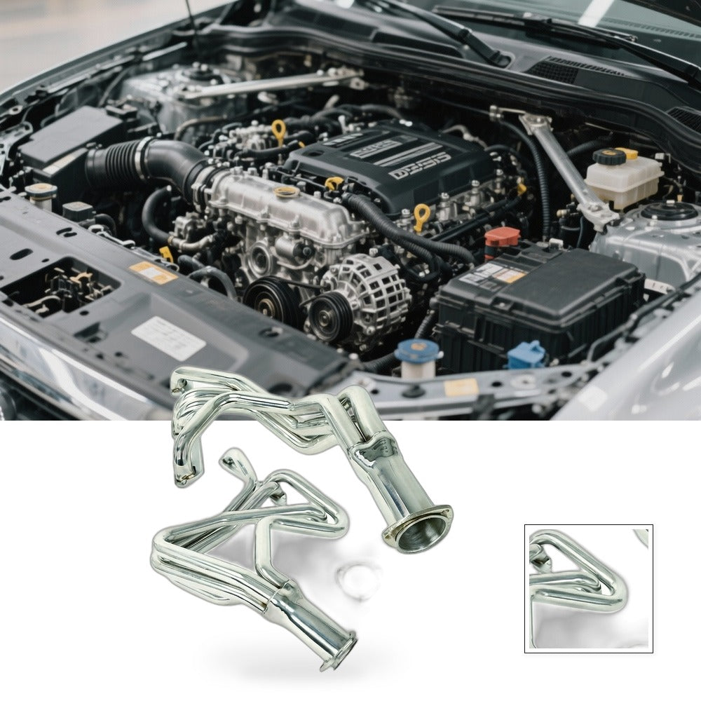 Exhaust Header Manifold Pair 4-1 Suitable for Dodge D100 D150 D200 D250 - BG1