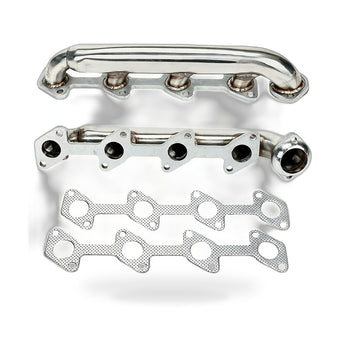 compare product Exhaust Header Manifold Set Suitable for Ford F250 F350 6.0L Powerstroke