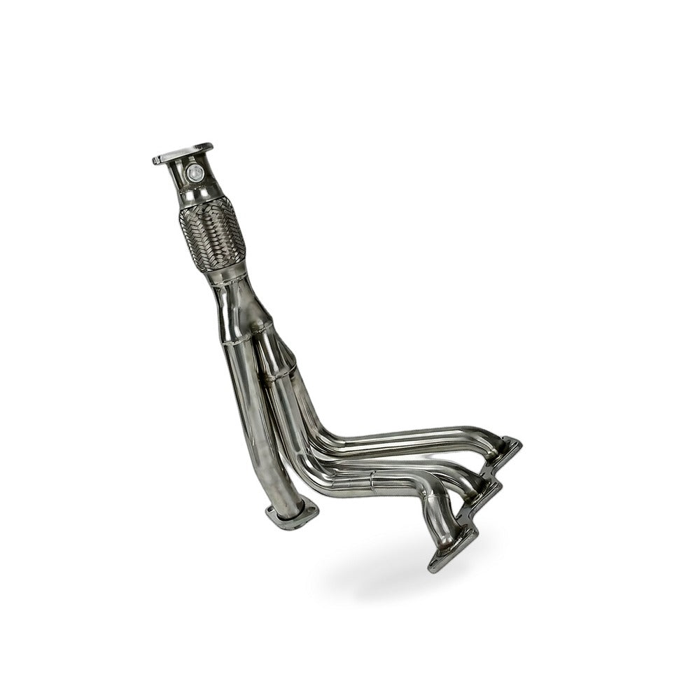 Steel Exhaust Header Suitable for Mitsubishi 3000GT Dodge Stealth 91-99 DOHC V6 - BD4