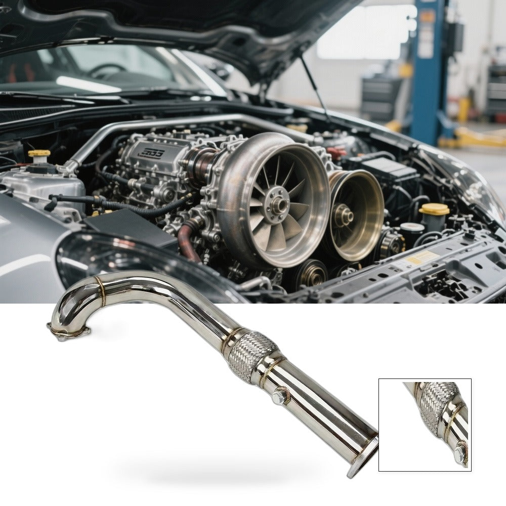 Exhaust Manifold Headers Suitable for Subaru GT35 GT35R 3" T3 MT001132 DP29754 - BG1