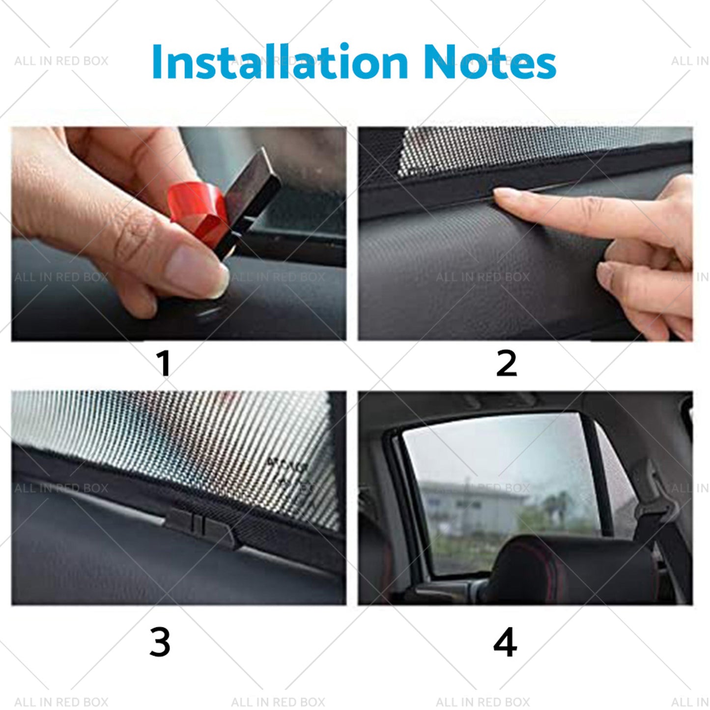 {{ Front Rear Port Window Magnetic Mesh Sun Shade Suitable for Toyota Corolla Cross }} - Buy Car Parts Online at {{ Kaka Auto Parts }}.